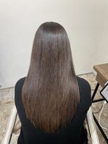 クリアリティ ヘアーサロン 京都駅前本店(clarity hair salon)&nbsp;ロング×縮毛矯正　@1101_hairstyle ●164●