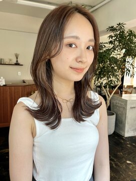 ガーランドギンザ(Garland Ginza) くびれヘア顔まわり