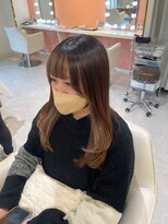 スペックホルダーミミ(Spec Holder mimi) フェイスフレーミング レイヤーカット