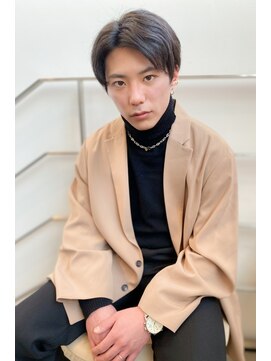 ファイン 美容室 深川店(FINE) 爽やかメンズ☆無造作ツーブロックマッシュナチュラル黒髪