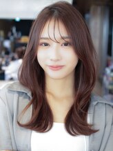 アフロート ギンザ(AFLOAT GINZA) イメチェンくびれレイヤーカット小顔薄め前髪あり20代30代40代