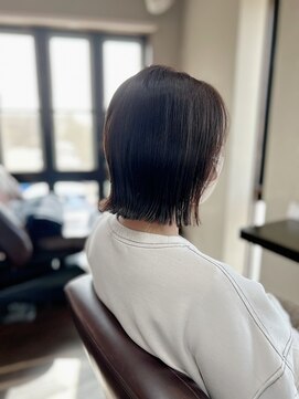 トゥファインラックス(toofineLuxe) 結べる切りっぱなし外ハネボブ☆