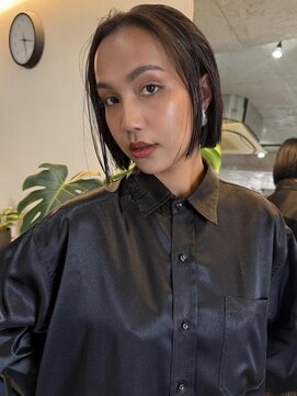 ナループロアボタン(Nalu pu loa BOTAN) カジュアルボブ/ボブカット/切りっぱなしボブ