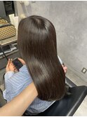 ブラウンカラー/チョコレートブラウン/韓国ヘア