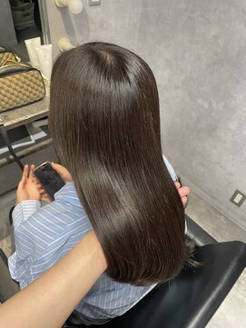 ミミー(mimiiy) ブラウンカラー/チョコレートブラウン/韓国ヘア