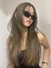 【カット無し】ケアブリーチ＋カラー / ￥16500[ダブルカラー/韓国ヘアー］