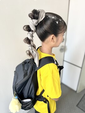 着付けヘアセット専門店 ウィズ(With) 編みこみアレンジ