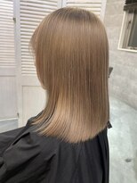 ルーブ トウキョウ(Loob. TOKYO)&nbsp;ハイトーンカラーミルクティーベージュピンクベージュ韓国30代