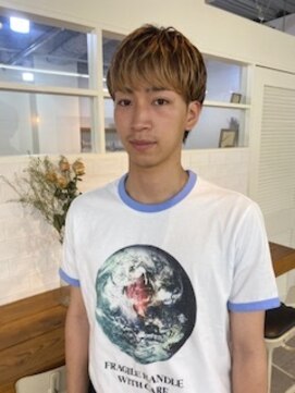 ガレージ バイ グリーン 原宿 表参道(Garage by green) オレンジベージュ