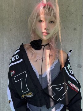 ペレ アネックス 大阪梅田茶屋町店(PELE ANNEX) ホワイトグレージュ/デジタルパーマ/フェザーパーマ/梅田