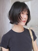 サイン 渋谷(SIGN) お洒落なレイヤーカットハッシュカットレイヤーボブ渋谷