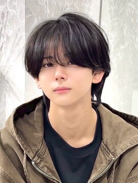 ナチュラル 渋谷(NATURAL) ラウンドマッシュ/縮毛矯正/ダブルカラー/フェザーパーマ