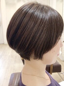 ラグーナ(Laguna)の写真/【光吉/駐車場広々】カット技術が高いからこそ、ショートに定評あり!再現性も高く毎日のセットが簡単に◎