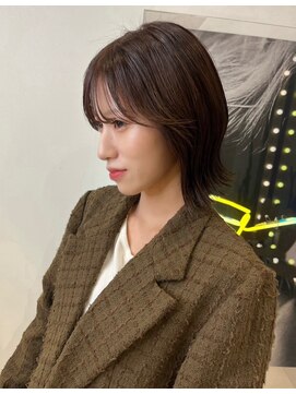 アマンドール(Aman D'or) タッセルボブ×ショコラブラウン