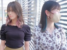 インナーカラー/イヤリングカラー