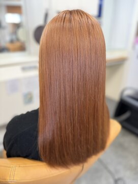 トゥエンティーフォー 泉大津店(24) 艶感オレンジブラウンストレート