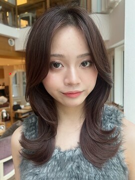バイオレット 表参道店(Violet) くびれ/韓国ヘア/韓国スタイル/髪質改善/レイヤーカットIB-26