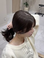 アッドバイケンジ(Add.. by KENJE)&nbsp;ミディアムレイヤー×顔周りカット×透明感カラー