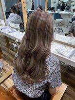 アプリバイリアン 浦和2号店(appri by Rien) シークレットハイライトで作るグレージュ
