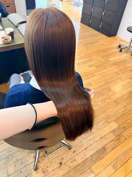 ヴァンカウンシル 一宮店(VAN COUNCIL) パサつき/乾燥/うねりの解消☆髪質改善カラーでうる艶ロング#5