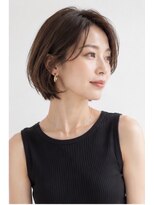 ヘアアンドメイク アース 入間店(HAIR&MAKE EARTH) 丸みショートボブ