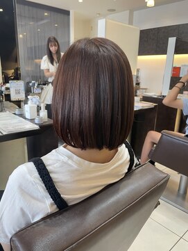 フォルテ 草薙店 暖色カラーで魅せる愛されボブ