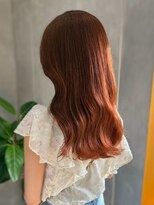 オーストヘアー リュウール(Aust hair Lueur) 夏のオレンジブラウン