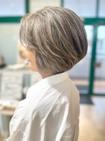 イルファ セイユウ 上野芝店(ehl:fa SEIYU)&nbsp;ショート/ハイライト/白髪暈し/30代40代50代60代