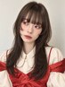 【透明感カラー】艶カラー　￥7700