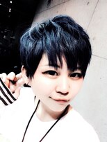 キャン 温品店(CAN)&nbsp;シルバーブルーアッシュ×エアリーショート×ゆきし