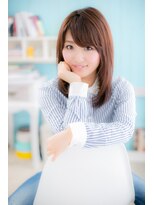 ミック 日暮里店(miq) ”斜めバングxワンカール”がベストマッチ★愛されセミディ