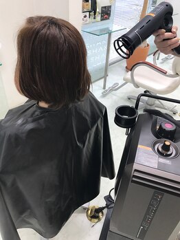 ヘアーシェイク(hairSHAKE)の写真/【誰もが羨む美髪宣言】リピーター続出！髪のうねり、広がりが気になる方にオススメ☆酸熱トリートメント