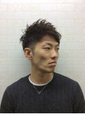 ツイストスパイラルとツイストのミックスパーマ