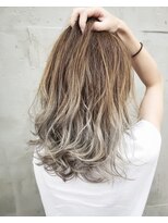 オル バイ ヘッドライト 松戸店(OLu by HEADLIGHT) グラデーションホワイティ－ベージュイメチェンホワイトブロンド