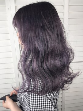 アリー 原宿 表参道(ALLY) [ALLY]人気のラベンダーグレージュ×ケアブリーチ