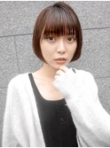 ぱつっと大人ミニボブ　【有海一生】