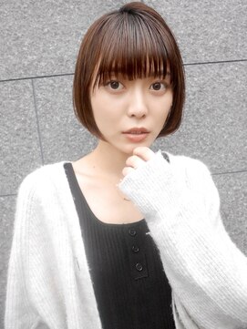 シュシュ(shushu) ぱつっと大人ミニボブ 【有海一生】