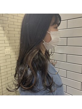 プラン(plan) インナーカラー × ベージュ