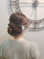 ヘアセットサロン ミント(Hair set salon MINT)&nbsp;綺麗めアップスタイル