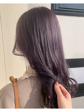 ワークスヘアー(WORKS HAIR) 2度楽しめるラベンダーカラー