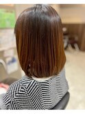 ３０代・４０代・５０代×毛先ワンカールナチュラルボブ