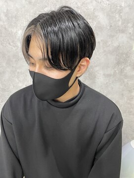 コーパル(copal) 顔まわりにデザインをプラス！前髪で作る・コントラストカラー