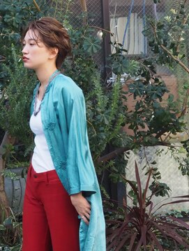 リブロ 三軒茶屋(LIBRO) ストリート系×ハンサムショート