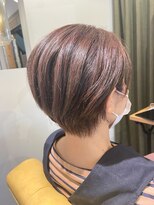 ムーン(moon) #ロングヘア #グレージュカラー #ボブウルフ#ココアベージュ