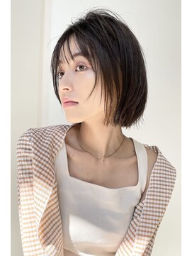 ミィ 表参道(mee.) 【mee.】　カジュアルショートボブ