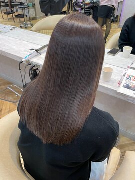 ロンド フィーユ(Lond fille) momo 圧倒的艶髪！！イノアカラーでグレージュ☆