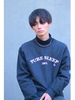 【フォルテ飯塚裕士】ダークアッシュ マッシュヘアー