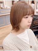 韓国前髪顔周り×美髪レイヤー[横浜/縮毛矯正/前髪縮毛矯正]