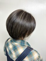 オアシスガーデン 金町店(Oasis GaRDEN)&nbsp;ハイライトを入れたかきあげボブ