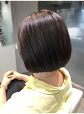 "ミニボブスタイル"